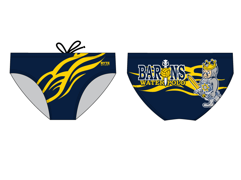 Bonita Vista High School Water Polo 2019 Custom Men's Water Polo Brief - Personalized