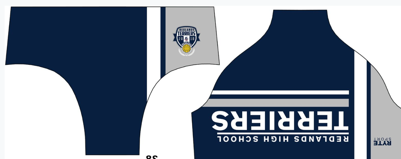 Redlands High School Custom Men's Water Polo Brief