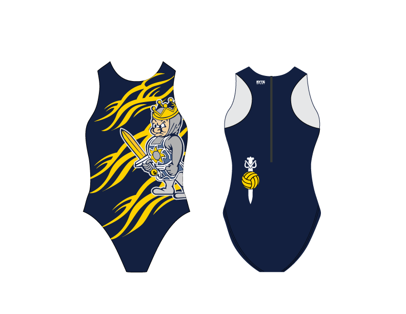 Bonita Vista High School Water Polo 2019 Custom Women's Water Polo Suit - Personalized