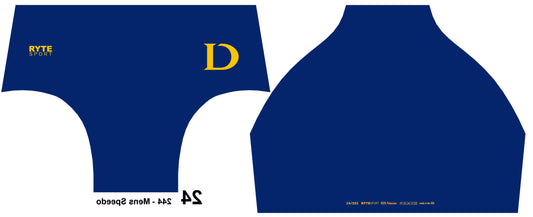 De La Salle Swim Team Custom Men's Swim Brief (Chicago)
