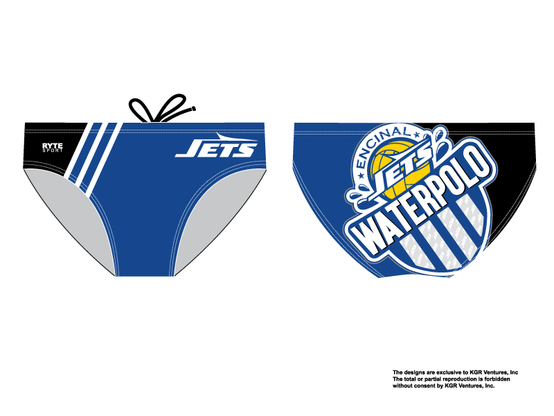Encinal High School Water Polo 2019 Custom Men's Water Polo Brief