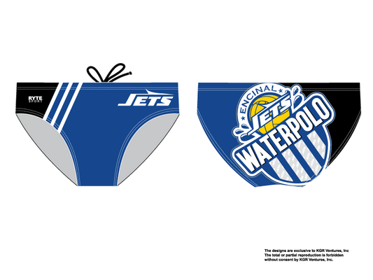 Encinal High School Water Polo 2019 Custom Men's Water Polo Brief
