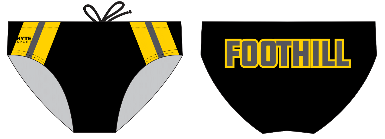 Foothill High School 2020 Custom Men's Swim Brief
