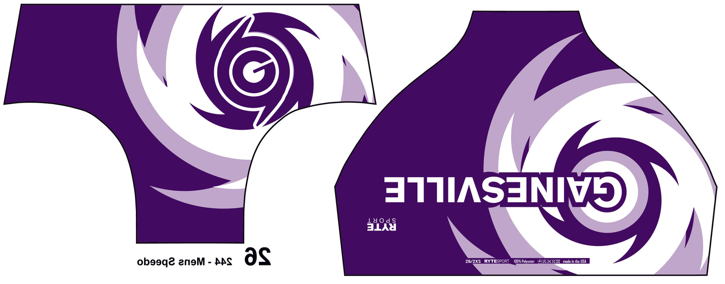 Gainesville High School 2019 Water Polo Custom Men's Water Polo Brief