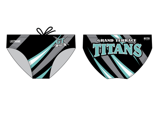 Grand Terrace High School Swim 2019 Custom Men's Swim Brief