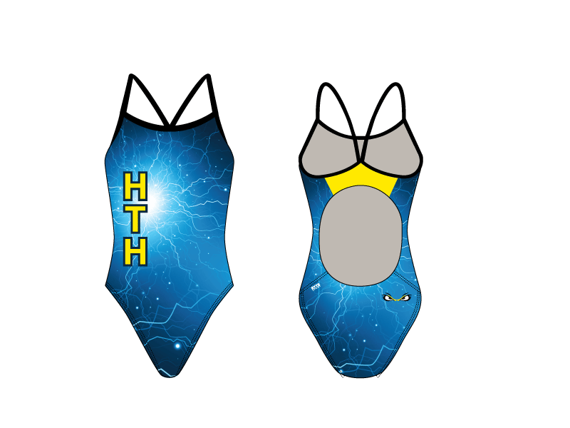 Hi Tech 2020 Custom Women’s Active Back Thin Strap Swimsuit