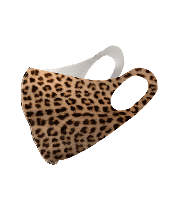 Leopard Print Olson Face Mask