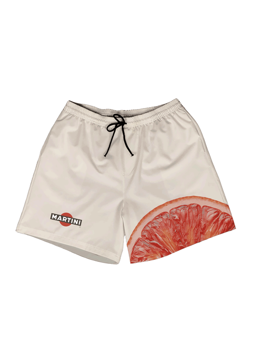 Martini Orange Swim Short
