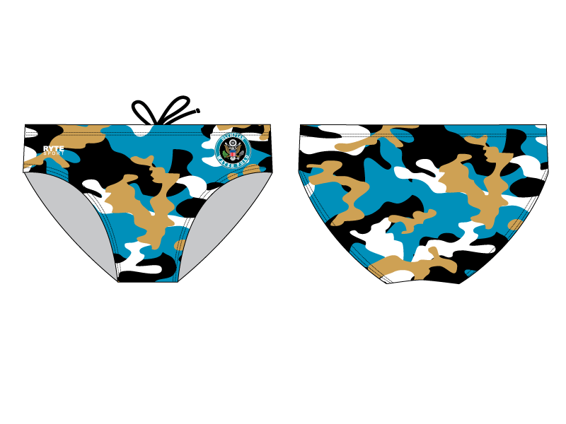 Olympian High School Water Polo 2019 Custom Men's Water Polo Brief