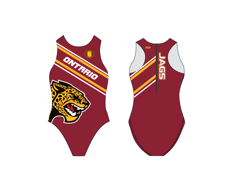 Ontario high School Water Polo 2019 Custom Women's Water Polo Suit
