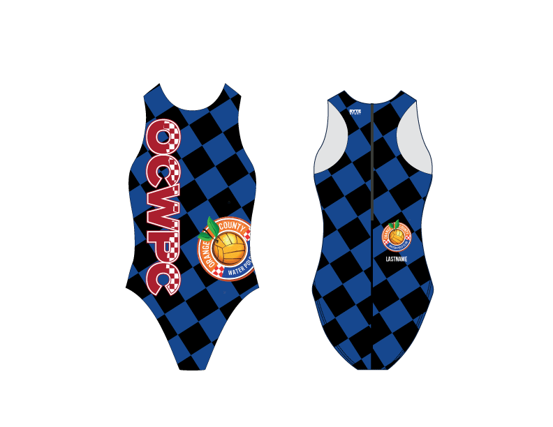 Orange County Water Polo Club 2019 Girls Water Polo Suit - Personalized