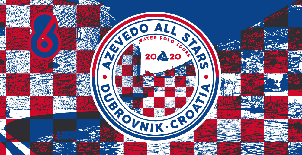 Azevedo Croatia Water Polo All Stars 2020 Towel - Personalized