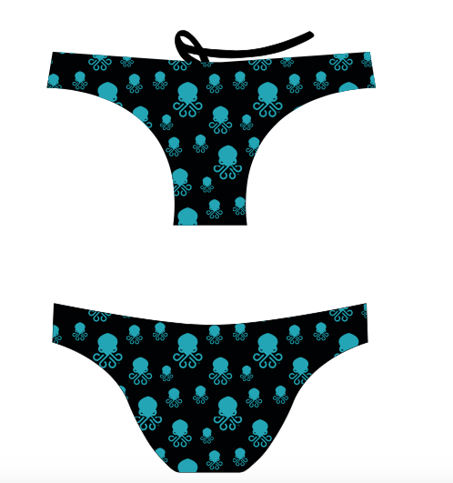 Kraken Racing Custom Multi Logo Bikini Bottom
