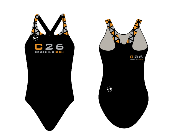 c26 Thick Strap Swim suit