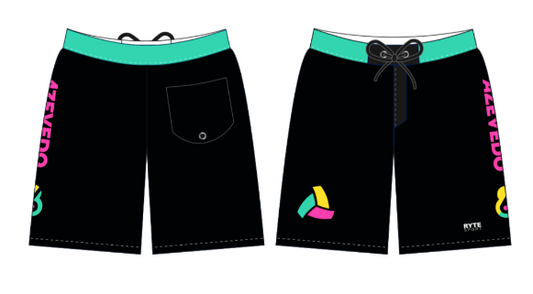 Tony Azevedo Black Custom Men's Boarshort