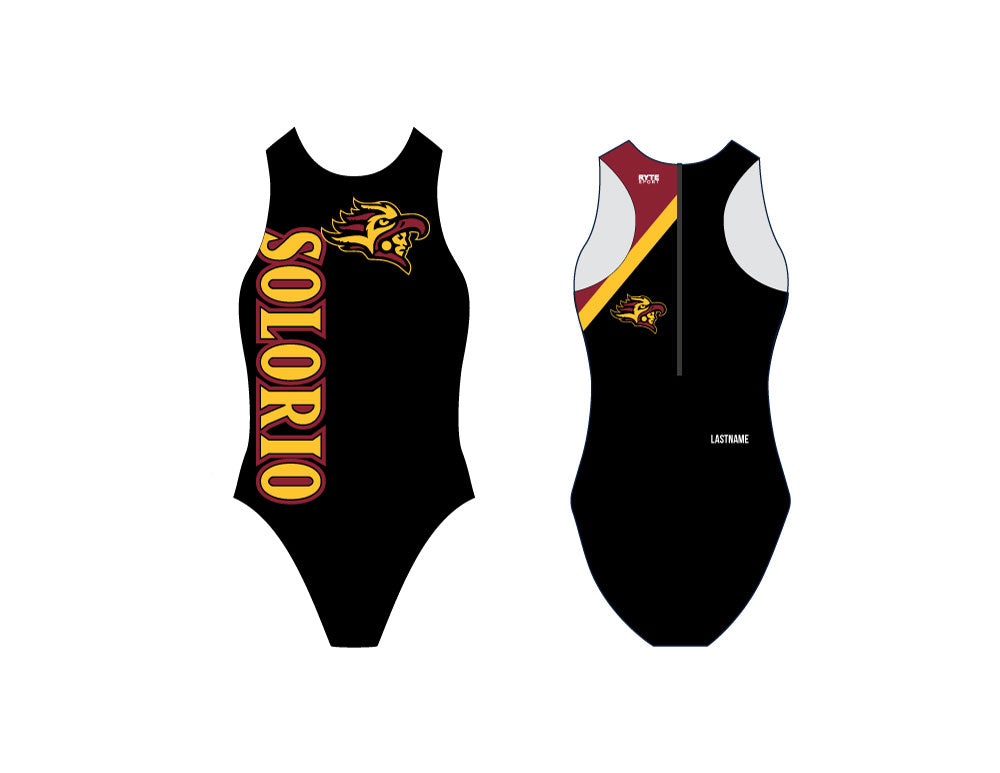 Solorio High School Water Polo 2019 Custom Women's Water Polo Suit