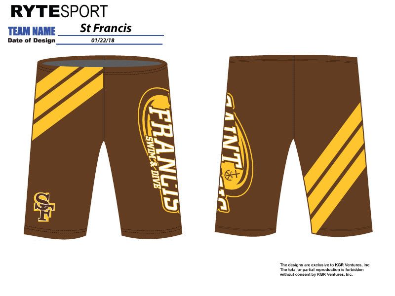 St Francis Custom Men's Jammer