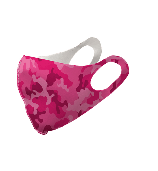 Pink Camouflage Olson Face Mask
